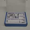 Dog Clippers Grooming Kit Hair Clipper-Low Noise Paw Trimmer- Rechargeable - Cordless Quiet Nail Grinder Shaver for Cats and Other Pets (Silver)