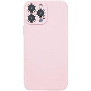 Pack Of 2 Paletatb Compatible with iPhone 13 Pro 6.1 Inches Case, Ultra-Thin Soft Liquid Silicone Shock Resistant Fashion Mobile Phone Cover Designed for Men and Women(Pink)