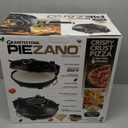PIEZANO Crispy Crust Pizza Oven by Granitestone  12 Inch Electric Pizza Oven Indoor Countertop Maker with Ceramic Stone Heats up to 800F for Stone Baked Pizzeria Style at Home As Seen on TV Products