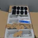 Accguan 16Pack 16oz Glass Mason Jars with Regular Airtight Lids, Clear Glass Jars Ideal for Canning, Pickling, Meal Prep, Jam, Honey, DIY Shower/Wedding Favors, Labels & Pen Included,Pint Canning Jars