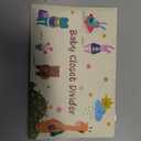 Baby Closet Dividers, Double-Sided Cute Design Baby Clothes Dividers for Closet, Baby Clothes Organizer for Sorting Clothing in 7 Sizes from Newborn to 12+ Months