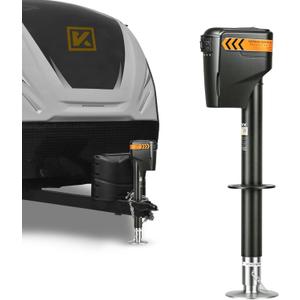KYX Electric Trailer Jack 3500LBs, Elec A-Frame Tongue Jack with Cover