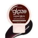 Glaze Supergloss Color Conditioning Gloss – Hydrating Semi-Permanent Color Hair Gloss & Shine Boost – For Dark Brown Hair – 6.4 Fl Oz - Chocolate Gleam
