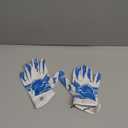 Franklin Sports Youth NFL Football Receiver Gloves - Kids Football Gloves Pair - NFL Team Logos and Silicone Palm (Youth Medium/Large) Detroit Lions