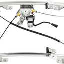 FINDAUTO Power Window Regulator Rear Left Driver Side fit for 2004-2008 for Ford for F-150,2006-2008 for Lincoln Mark LT 741-968 Window Regulator and Motor Assembly with Motor
