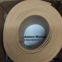 COUKIU Flexible Baseboard Molding Trim, 4 Inch x 20 Feet Self-Adhesive Vinyl Wall Base Cove Base, Peel and Stick Rubber Wall Base Moulding Trim(S100, Gray)