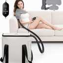 Ice Machine for Shoulder After Surgery, Portable Leak-Proof Cold Therapy Machine with Programmable Timer Quiet Pump, Long Lasting Cryotherapy System for Rotator Cuff & Shoulder Replacement Pain Relief