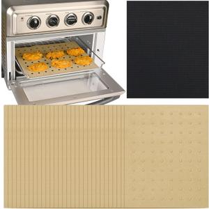 WMKGG 100 PCS Unbleached Air Fryer Parchment Paper Liners, 11 x 9 inch Perforated Rectangular Air Fryer Toaster Oven Disposable Liners for Cuisinart, Ninja Foodi, Breville, Gowise, Black Decker
