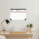 Desk Calendar 2026, Large Desk Calendar 12x17, 18 Months Desktop Calendar from JAN 2026 - JUN 2027, Floral Monthly Wall Calendars for Office School Home, Watercolor Flower