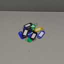 MotiMind Portable Key Organizer 8 inch Janitor Ring with 50 Label Tags for Company Office Home Janitor Hotel Apartments Multiple Keys Management