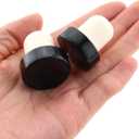 TAODAN 16PCS 18.6mm to 19.3mm T Shaped Cork Bottle Stoppers Reusable Wedding Wine Bottle Seal Stopper for Wine Beer Bottle DIY Crafts