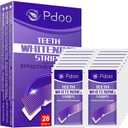 Purple Teeth Whitening Strips 28 Count - 14 Days Treatment Whitener Strips with Non Slip & Enamel Safe & Non Sensitive, Teeth Whitening Kit for Coffee, Wine Stains Removal Fastly (28 Strips - Purple)