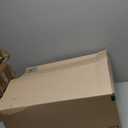 HOMZ 5-Pack Latching Lid, Clear Plastic Storage Organizer Bins, 7.5 Quart, Blue Latch - Stackable Organizing Containers for Home, Garage, and Office