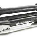 Manfrotto 055 Carbon Fiber 4-Section Tripod with Horizontal Column (MT055CXPRO4),Black