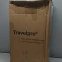 Travelpro Platinum Elite Hardside Expandable Carry on Luggage, 8 Wheel Spinner, TSA Lock, Hard Shell Polycarbonate Suitcase, Shadow Black, Compact Carry on Laptop Pocket 20-Inch