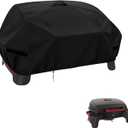 Grill Cover for Megamaster 820-0065C 1 Burner Portable Gas Grill,Waterproof Tabletop Propane Gas Grill Cover for Outdoor,600D Portable Charcoal Grill Cover-28 D x 20" W x 13" H