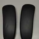 Chair Armrest Replacement Arm Pad Caps Fit for Herman Miller Aeron Remastered Chair, Graphite Black, 1 Pair, Not Fit for Classic Aeron