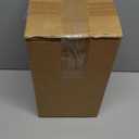 Dandat 24 Pcs 8 oz Plastic Jar Container with Lid and Label Refillable Empty Round Clear with White PET Cosmetic Sample Containers for Lotion, Cream, Ointments, Body Butter, Makeup, Travel Storage