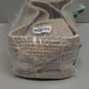 3-Pack Small Storage Baskets for Organizing | Woven Shelf Toy Basket | Rope Baskets for Gifts Empty | Closet Organizer Bins with Handles | Cube Decorative Box | 11.87.85.1 | Mixed Brown