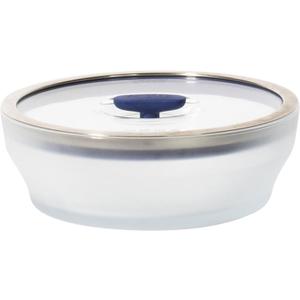 Anyday 7-Cup Glass Microwave Steamer for Vegetables  BPA-Free Glass Vegetable Steamer Bowl with Vented Lid, Healthy Microwave Cooking Container for Broccoli, Veggies, Meal Prep (Frosted Blueberry)