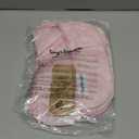 Tiny Twinkle Mess-Proof Baby Bibs for Eating | Waterproof, Wipeable Toddler Bibs with Catch-All Pocket | Feeding Bibs for Girls & Boys(3 Pack,Toile,Bows)