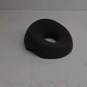 Face Down Adjustable Memory Foam Pillow with 2 Air Vents - Stomach Sleep & Post-Eye Surgery Headrest with Massage Cushion for Recovery (Dark Gray, Medium)