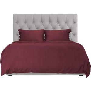 Hotel Sheets Direct Duvet Cover 3 Piece Set - Better Than Silk - 1 Duvet Cover, 2 Pillow Shams with Corner Ties and Zipper Closure (King, Burgundy)