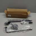 Mkono Hat Rack for Wall Baseball Cap Organizer Hanger with 30 Hooks Modern Metal Hat Holder Wall-Mounted Caps Display for Closet Door Bedroom Entryroom Laundry, Set of 2 (Black, Medium)