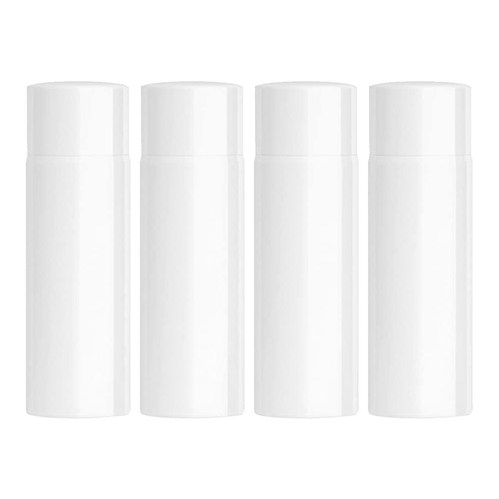 Beaupretty Travel Lotion Container: 4pcs 100ml Airless Pump Bottle - Travel Containers for Toiletries - Shampoo and Conditioner Bottles