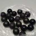 19PCS Shatterproof Black Christmas Tree Ball Ornaments for Holiday Decor