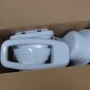 Ingenuity My Size Potty Pro 2-in-1 Potty Training Toilet, Floor Potty with Removable Potty Seat for Standard Toilets, Realistic Flushing Sound, For Toddlers Ages 18+ months, Up to 50 lb (White)