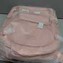 2 x Preppy Backpack for Women Teen Girls Boys Large Laptop Bookbag Casual College Daypack Cute Aesthetic School Supplies (Pink)