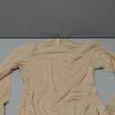 Avidlove Long Sleeve Bodysuits for Women Mock Neck Sheer Mesh Sleeve Bodysuit Double Lined Leotards Shirt Going Out Top, No Size