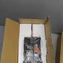 OKELI Dusk to Dawn Outdoor Wall Lights, Exterior Waterproof Lantern, Front Porch Sconce Lighting with Water Ripple Glass Shade, Anti-Rust Wall Lamps Outside Lights for Garage (Black-SIZE-S-2pack) (9.3")