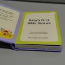 Baby's First Bible Stories Padded Board Book - Gift for Easter, Christmas, Communions, Newborns, Birthdays, Beginner Bible (Little Sunbeams)