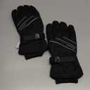 MOREOK Waterproof & Windproof -30F Winter Gloves for Men/Women, 3M Thinsulate Thermal Gloves Touch Screen Warm Gloves for Skiing,Cycling,Motorcycle,Running (Large, Black)