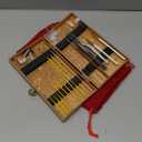 Multifunction Ear Pick Cleaning Set Ear Wax Removal Cleaner,Beauty Tools Kit (19pcs a Set with Wooden Box)