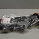 Upgraded Retractable Baby Gates for Stairs & Banister, Mesh Dog Gate Indoor, Extends to 55" Wide 33" Tall, Child Safety Gate for Stairway, Banister & Wall Mount (Black)