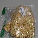 Mr. Pen- Christmas Tree Skirt 48 inches, Sparkling Black Sequin with White Faux Fur Christmas Tree Skirts