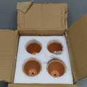 32pcs Small Mini 2" Terracotta Pot Clay Ceramic Pottery Planter, Cactus Flower Nursery Terra Cotta Pots, with Drainage Hole, for Indoor/Outdoor Succulent Plants, Crafts, Wedding Favor