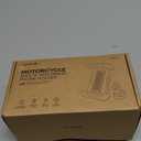 Lamicall Motorcycle Phone Mount Holder - [Metal Extension Arm] [Dual Vibration Dampener] Bike Cell Phone Mount, Bicycle Handlebar Phone Clamp, Gifts for iPhone 16 15 14 Pro Max, 4.7-6.7" Phones