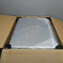 40L XXL Stainless Steel Cat Litter Box with High Sides,XXXL Metal Maine Coon Litter Box with Tall Walls for Big & Multiple Cats,One-Piece Deep Litter Box with Low Entry,Anti-Leakage,Non-Sticky (1 Pack)