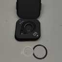 Aulumu G09 Magnetic Ring Grip | Omnidirectional Rotation | MagSafe Compatible | Aluminium Alloy Construction | Stable Dual-Sided Magnetic Attachment | Includes Handle Ring Phone Stand- Black