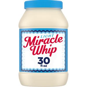 Miracle Whip Light Dressing (30 oz Jar) (EXP 09/01/26)