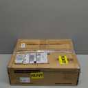 Furnulem Night Stand, Tall 4 Drawers Dresser for Bedroom, Hallway, Nursery, Closet Organizer, Nightstand Bedside Table Furniture, Vertical Storage Tower Fabric, Sturdy Steel Frame, Wood Top (Rustic Brown)