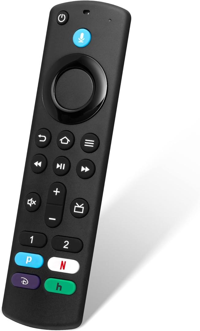 yalanle Remote Replacement for Smart TVs Stick/TV Cube/4K Max/4K/Stick Lite, Smart TV 3rd Gen and for All Insignia-Toshiba-Pioneer-Smart-TVs