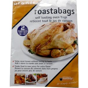 Oven Roasting Bags Large 2 Pk - 18 X 22 Inches