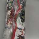 Wonnitar Christmas 2x3 Entryway Rug, Non Slip Washable Small Kitchen Rug, Soft Christmas Village Door Mat Indoor Entrance, Low Pile Xmas Throw Rug for Bathroom Bedside Holiday Decor (Beige,2'x3')