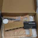 YEOUX Glass Desk Whiteboard with Reversible Wood Stand, Desktop Small White Board, Reusable Mini Dry Erase Board 6.7"x9.5" for Office, Home, School, Marker&Eraser Included (Beech-white Horizontal)