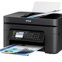Epson Workforce WF-2950 All-in-One Wireless Color Inkjet Printer, Black - Print Scan Copy Fax - 10 ppm, 5760 x 1440 dpi, Auto 2-Sided Printing, 30-Sheet ADF, Voice-Activated, Vertluna Printer_Cable